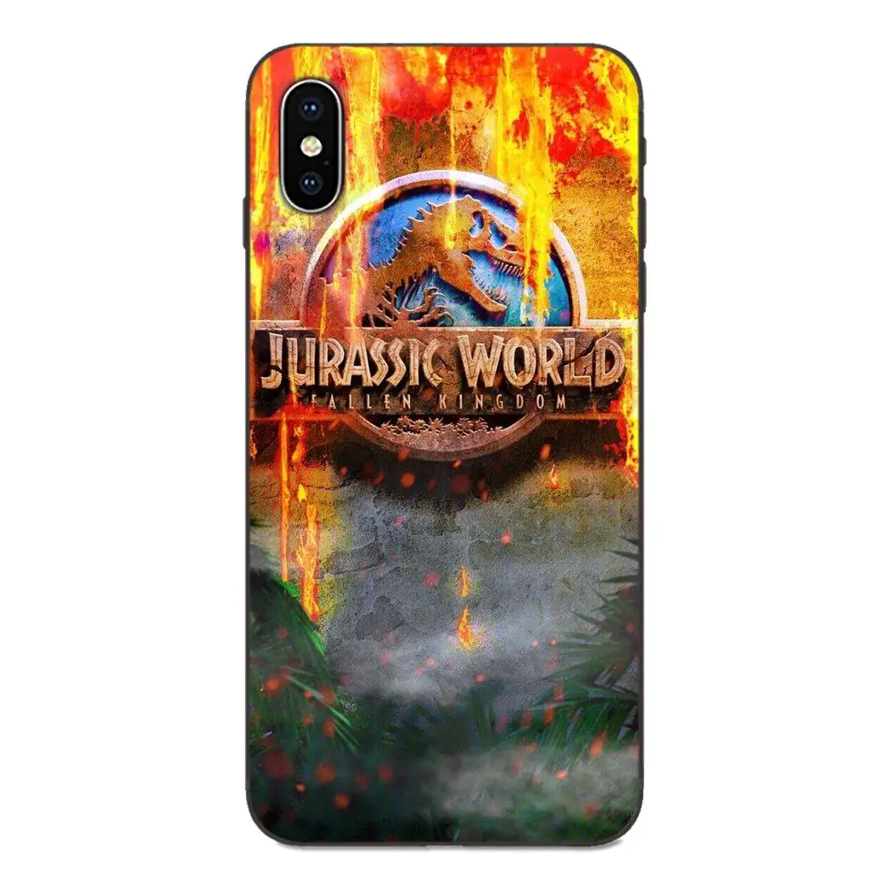 Мягкий чехол для телефона Apple iPhone X XS Max XR 4 4S 5 5S SE 6 6S 7 8 Plus Парк Юрского периода мир