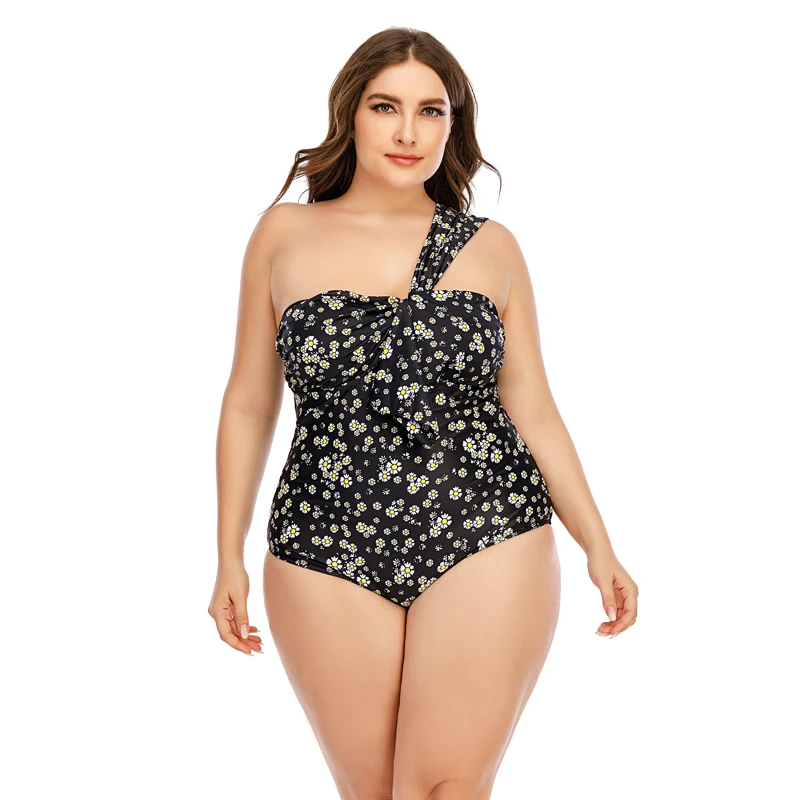 One Piece Swimsuit Floral Print Women Bathing Suit Plus Size One Shoulder Bodysuit Bandeau Girls Swimwear Backless Beachwear 5XL
One Piece Swimsuit Floral Print Women Bathing Suit Plus Size One Shoulder Bodysuit Bandeau Girls Swimwear Backless Beachwear 5XL
