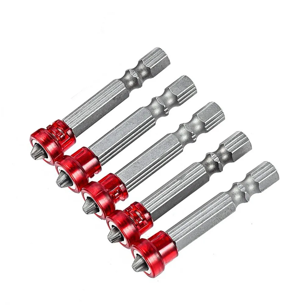 5Pcs S2 Alloy Magnetic Screwdriver Bit 1/4" Hex Shank Single Head Cross Screwdriver For Electric Drill
5Pcs S2 Alloy Magnetic Screwdriver Bit 1/4" Hex Shank Single Head Cross Screwdriver For Electric Drill
