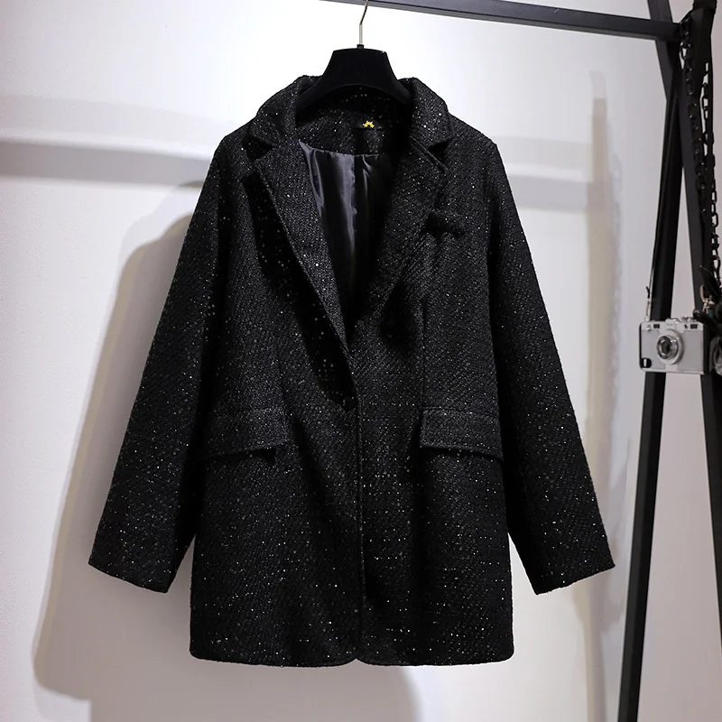 Xl-5xl Plus Size Temperament Sleeve Long Loose Thin Versatile Suit 2021 Large Size Coat Women
Xl-5xl Plus Size Temperament Sleeve Long Loose Thin Versatile Suit 2021 Large Size Coat Women