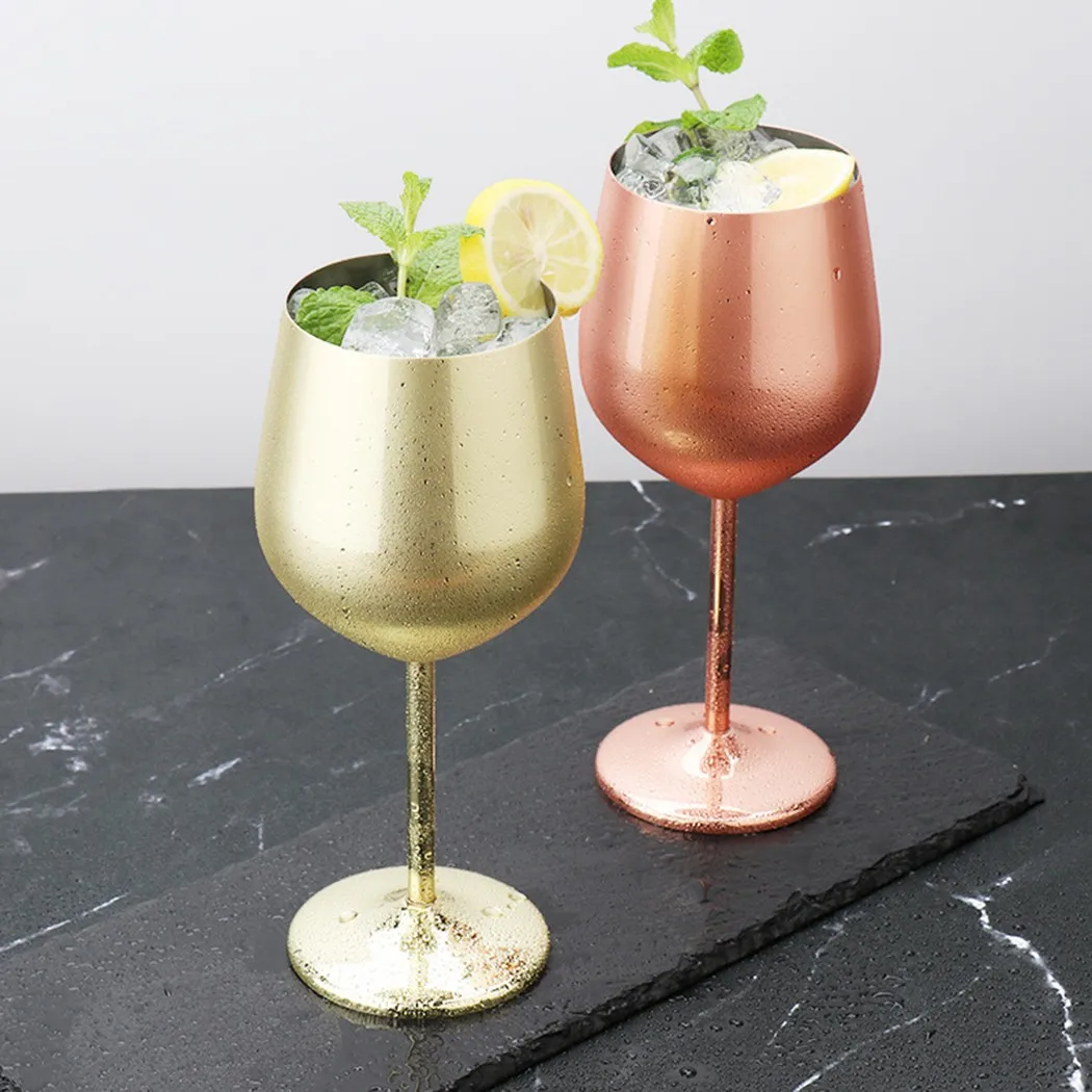 500ml Stainless Steel Goblet Champagne Cup Wine Glass Cocktail Glass For Camping, Concerts, Bars, Barbecues, Picnics Backyards
500ml Stainless Steel Goblet Champagne Cup Wine Glass Cocktail Glass For Camping, Concerts, Bars, Barbecues, Picnics Backyards