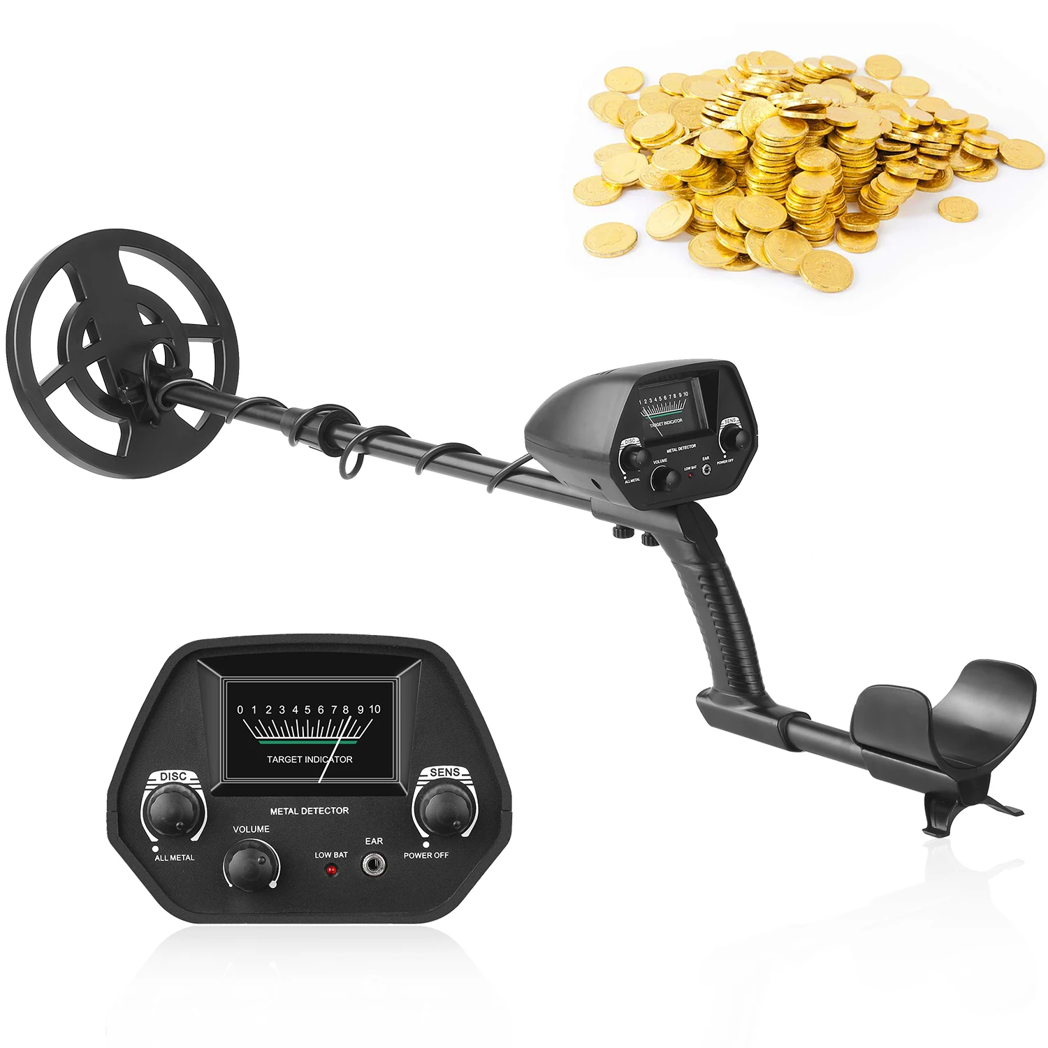 Professional Underground Metal Detector Gold Digger Finder Hunter Underwater Gold Treasure Detector
Professional Underground Metal Detector Gold Digger Finder Hunter Underwater Gold Treasure Detector