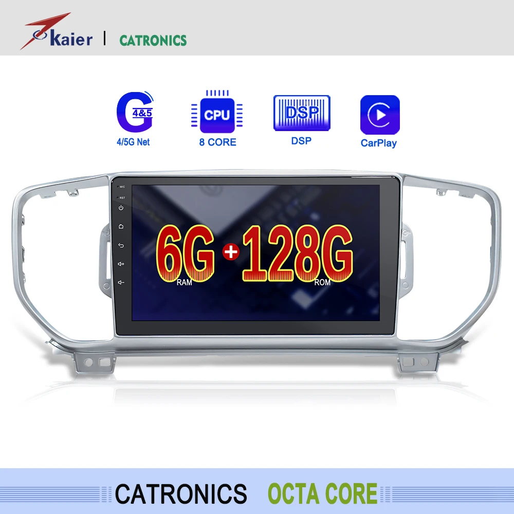 DSP Octa core android 10 6+128G CATRONICS For KIA Sportage 4 2016-2018 Car DVD Multimedia Radio GPS Player with 4G WIFI
DSP Octa core android 10 6+128G CATRONICS For KIA Sportage 4 2016-2018 Car DVD Multimedia Radio GPS Player with 4G WIFI
