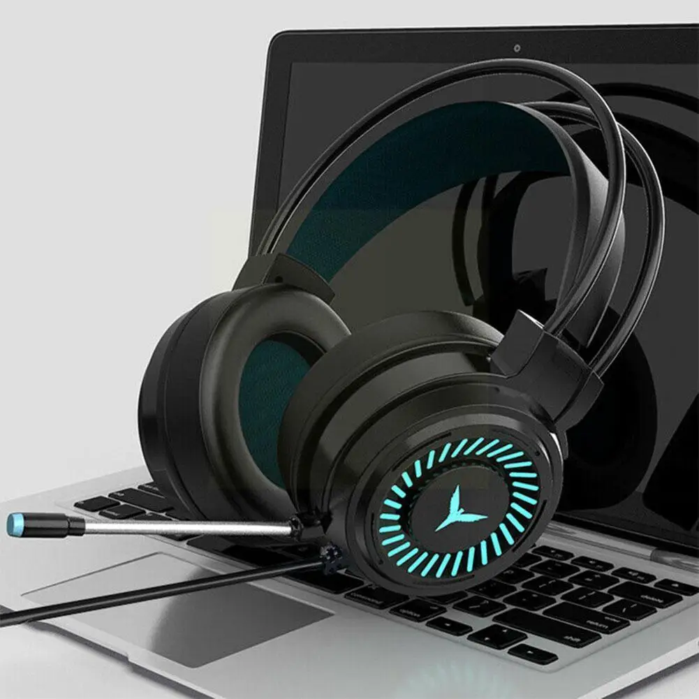 7.1 Surround Sound Stereo Wired Headphones With Microphone Colorful Lights Suitable For Pc Notebook Pc Ps4 S3b3
7.1 Surround Sound Stereo Wired Headphones With Microphone Colorful Lights Suitable For Pc Notebook Pc Ps4 S3b3