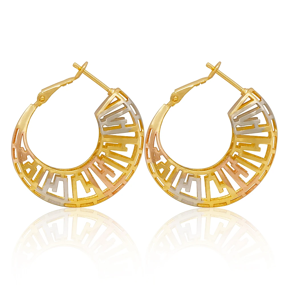 Trend 2020 Geometric Hoop Earrings for Women Luxury Multicolor Earring Copper Hollow Earings Fine Jewelry Gift Party
Trend 2020 Geometric Hoop Earrings for Women Luxury Multicolor Earring Copper Hollow Earings Fine Jewelry Gift Party