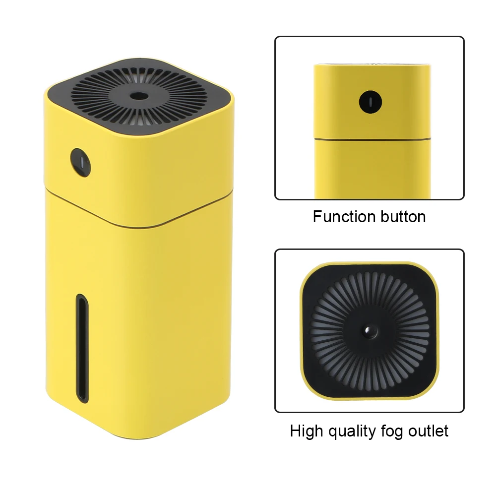 USB Car Air Purifier Mini Ultrasonic Square Humidifier Aroma Essential Oil Diffuser Air freshener for Car Office LED Night Light
USB Car Air Purifier Mini Ultrasonic Square Humidifier Aroma Essential Oil Diffuser Air freshener for Car Office LED Night Light