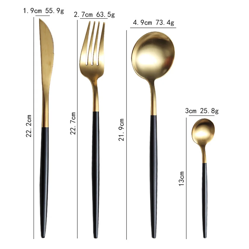 24pcs Portable Handbag Gold Stainless Steel Tableware Set Knife Fork Spoon Luxury Cutlery Set Gift Box Flatware Dishwasher Safe
24pcs Portable Handbag Gold Stainless Steel Tableware Set Knife Fork Spoon Luxury Cutlery Set Gift Box Flatware Dishwasher Safe