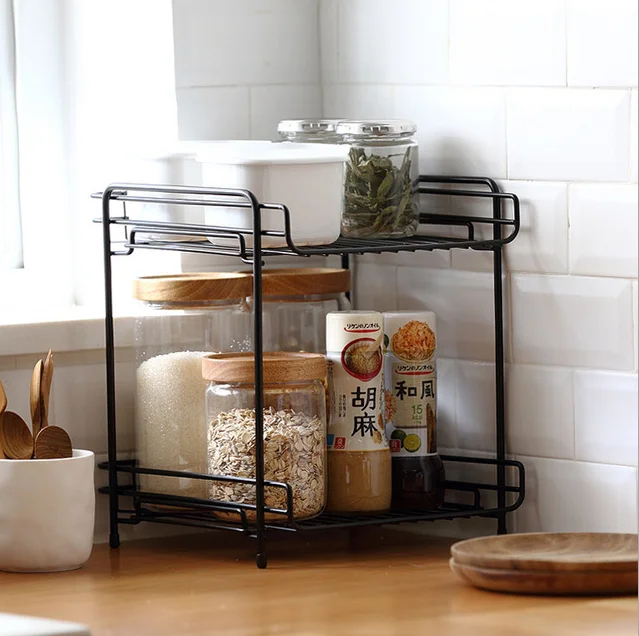 Kitchen iron storage rack desktop storage rack storage basket office simple rack layered;Storage Rack Storage Shelf
Kitchen iron storage rack desktop storage rack storage basket office simple rack layered;Storage Rack Storage Shelf