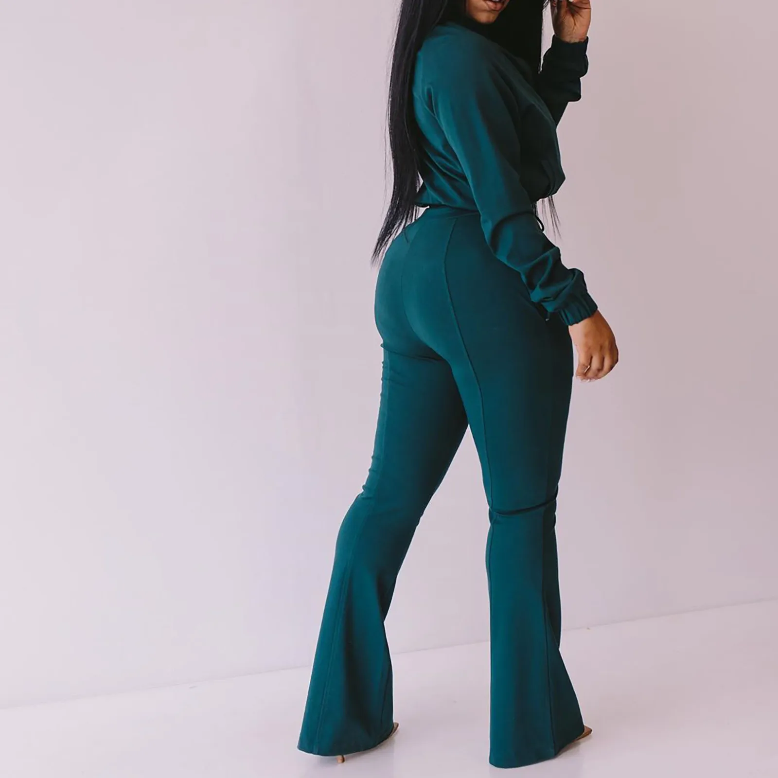 Fashion Zipper Sports Suit Women's Long Sleeve Slim Casual Soild Color Hoodies+Pants 2 Piece Sets Fitness Running Female Clothes
Fashion Zipper Sports Suit Women's Long Sleeve Slim Casual Soild Color Hoodies+Pants 2 Piece Sets Fitness Running Female Clothes