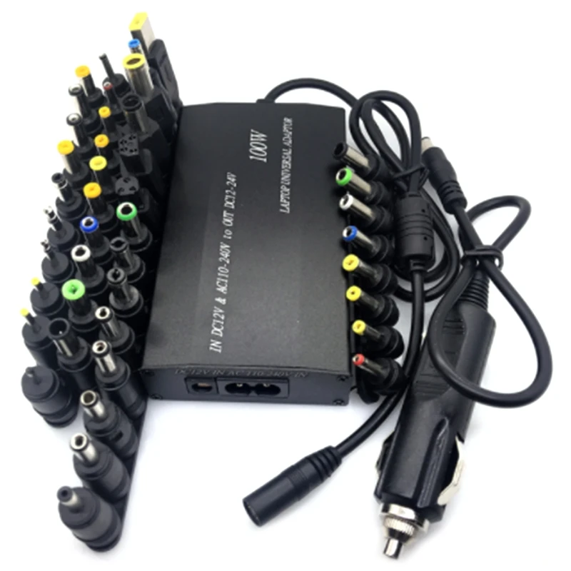 Universal 5V-24V AC Power Adapter Adjustable Car Home Charger USB5V Power Supply 100W 5A Laptop with 34Pcs DC Connector
Universal 5V-24V AC Power Adapter Adjustable Car Home Charger USB5V Power Supply 100W 5A Laptop with 34Pcs DC Connector