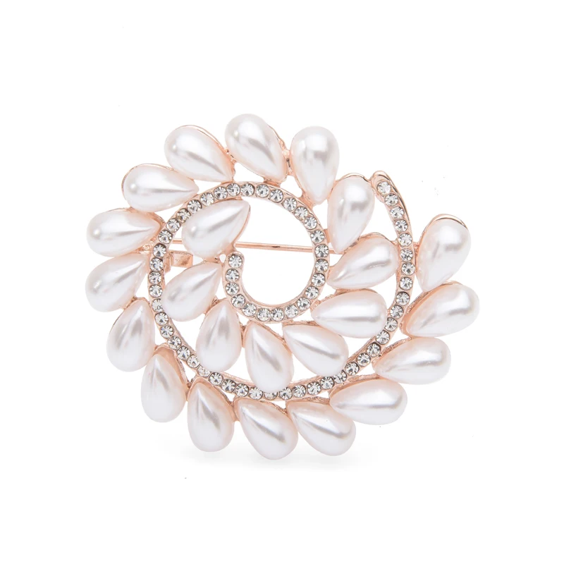 Wuli&baby Rice Shape Pearl Round Flower Brooches Women Alloy Weddings Office Brooch Pins Mom's Gifts
Wuli&baby Rice Shape Pearl Round Flower Brooches Women Alloy Weddings Office Brooch Pins Mom's Gifts