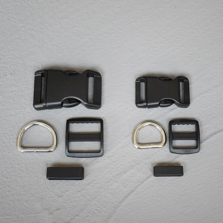 50 Sets 20/25mm Plastic Buckle Strap Rectangular Buckle Adjuster For Bag Pet Dog Collar Necklace Sewing Handmade Accessory
50 Sets 20/25mm Plastic Buckle Strap Rectangular Buckle Adjuster For Bag Pet Dog Collar Necklace Sewing Handmade Accessory