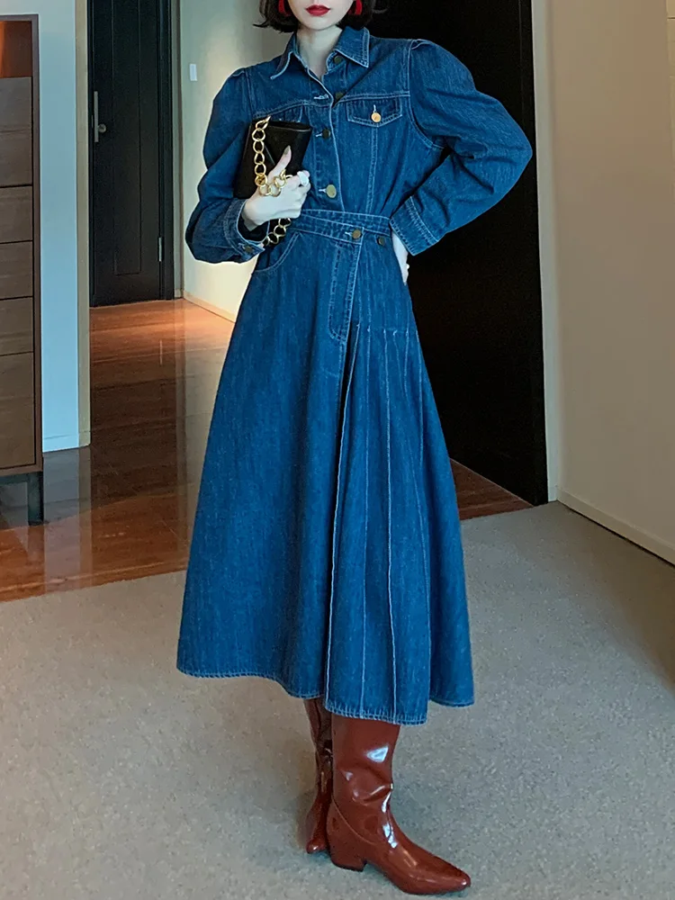 Fashion 2 Pieces Women Sets 2021 Autumn Full Sleeve Denim Shirts Blouse and Skirts Sets OL Korean Casual Mid Skirt Suits WS267
Fashion 2 Pieces Women Sets 2021 Autumn Full Sleeve Denim Shirts Blouse and Skirts Sets OL Korean Casual Mid Skirt Suits WS267