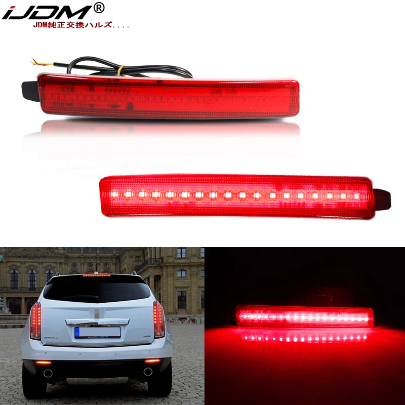 iJDM For 07-12 GMC Acadia For 10-16 Cadillac SRX Chevrolet Traverse Red Function as Tail,Brake&Rear Fog Lamps, Amber Turn Light
iJDM For 07-12 GMC Acadia For 10-16 Cadillac SRX Chevrolet Traverse Red Function as Tail,Brake&Rear Fog Lamps, Amber Turn Light