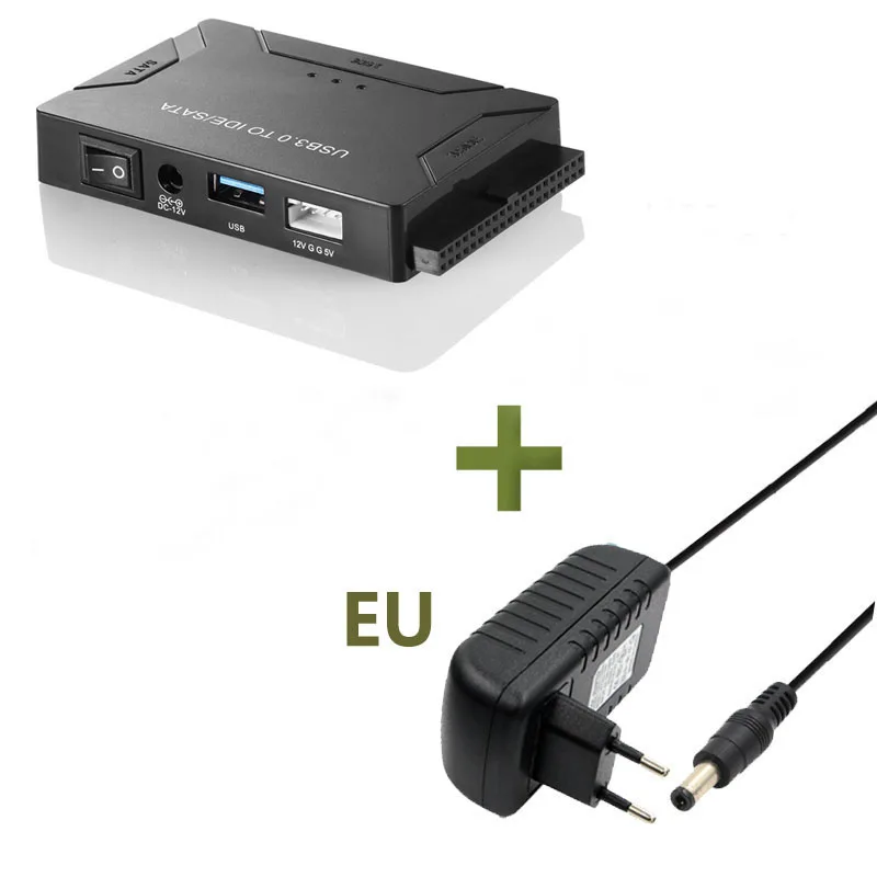 USB 3.0 to IDE/SATA Converter Super 5gbps Transfer External Hard Drive Adapter Kit Plug & Play Support up to 6TB Drives Stock
USB 3.0 to IDE/SATA Converter Super 5gbps Transfer External Hard Drive Adapter Kit Plug & Play Support up to 6TB Drives Stock