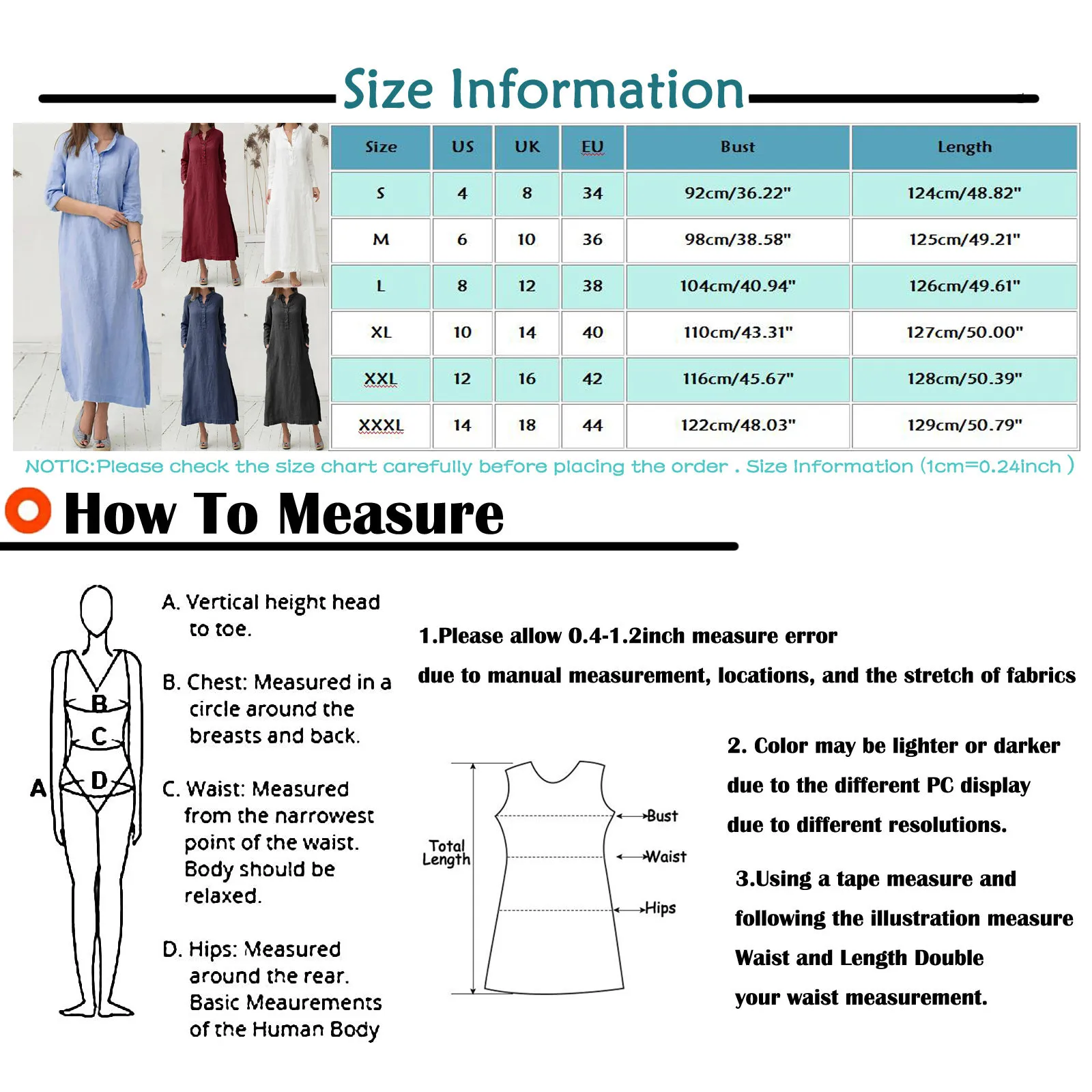 Women Kaftan Cotton Dress 2021 Turn Down Collar Button Maxi Long Shirt Dress Women Ladies Long Sleeve Plain Casual Dress robe 
Women Kaftan Cotton Dress 2021 Turn Down Collar Button Maxi Long Shirt Dress Women Ladies Long Sleeve Plain Casual Dress robe
