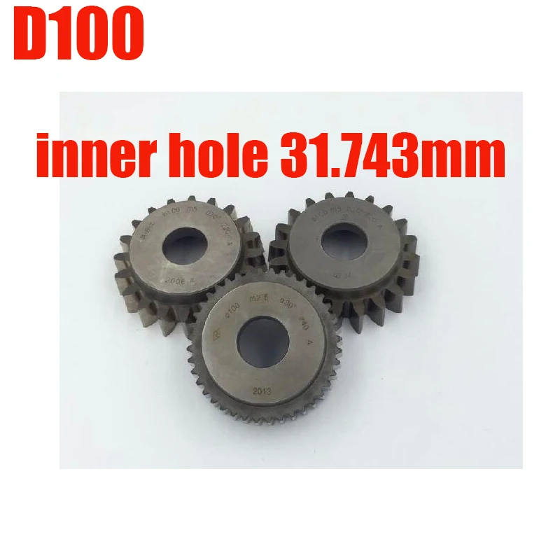 Taper shank straight teeth bowl type gear shaper cutter hob M1 D100 100*100*31.743*32 PA20 Material M2
Taper shank straight teeth bowl type gear shaper cutter hob M1 D100 100*100*31.743*32 PA20 Material M2