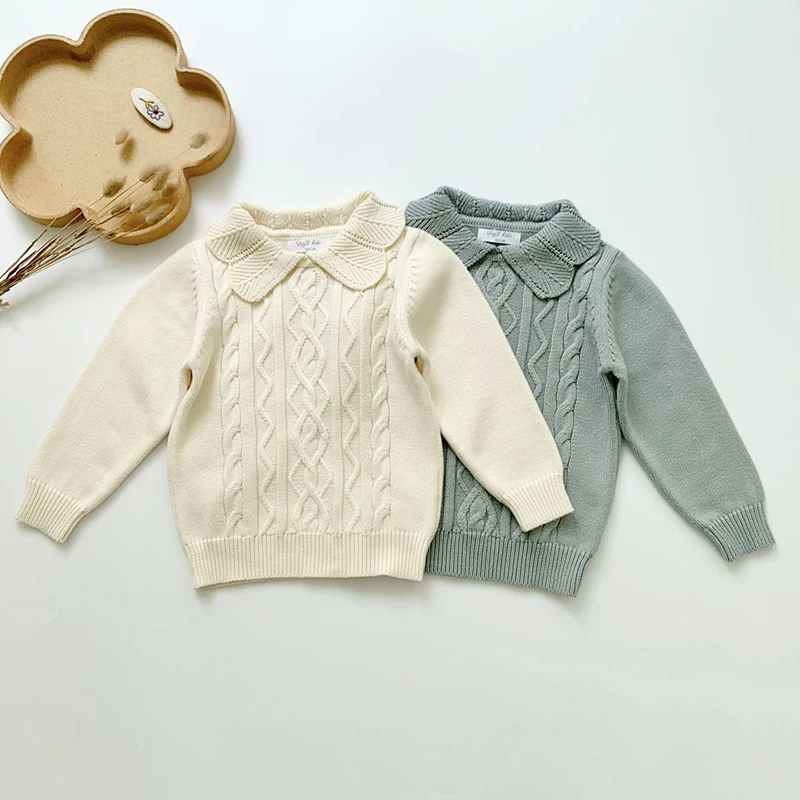 Spring Baby Kids Girls Pure Color Long Sleeve Knit Sweater Autumn Kids Girls Hollow Out Pullover Sweaters Children's Clothes
Spring Baby Kids Girls Pure Color Long Sleeve Knit Sweater Autumn Kids Girls Hollow Out Pullover Sweaters Children's Clothes