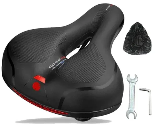 Bike Saddle Big Butt Breathable Cushion Leather Surface Seat Mountain Bicycle Shock Absorbing Hollow Cushion Bicycle Accessories
Bike Saddle Big Butt Breathable Cushion Leather Surface Seat Mountain Bicycle Shock Absorbing Hollow Cushion Bicycle Accessories