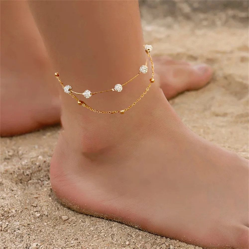 2022 New Ankle Bracelet Foot Jewelry Beach Accessories Crystal Rhinestone Foot Chain Anklets For Women Gold Color Leg Bracelet
2022 New Ankle Bracelet Foot Jewelry Beach Accessories Crystal Rhinestone Foot Chain Anklets For Women Gold Color Leg Bracelet