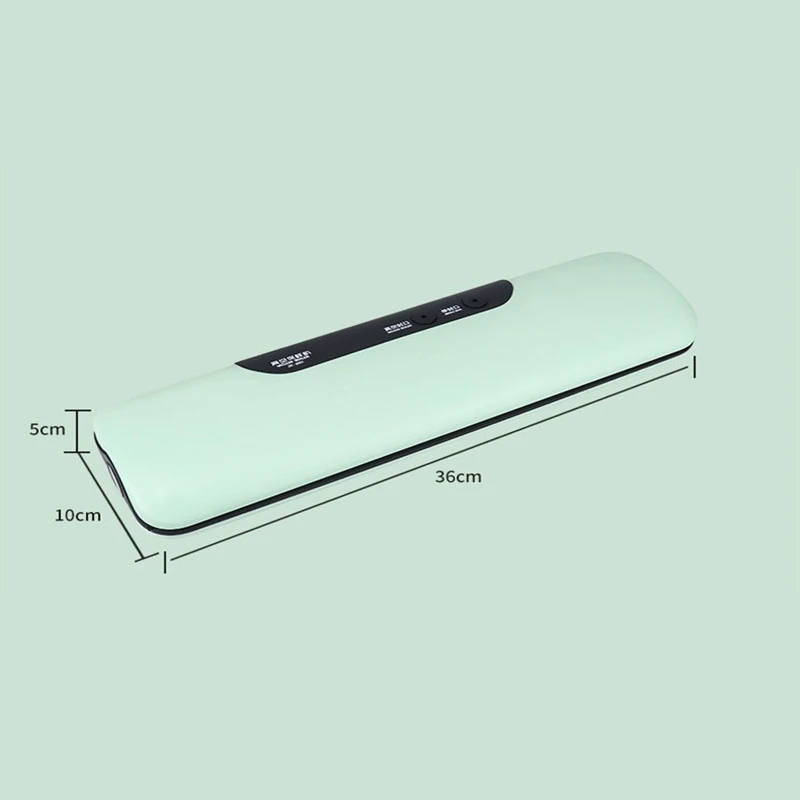 Food Sealer Automatic Food Film Sealer Vacuum Packer Fresh-Keeping Machine Mini Electric Bag Sealer US Plug