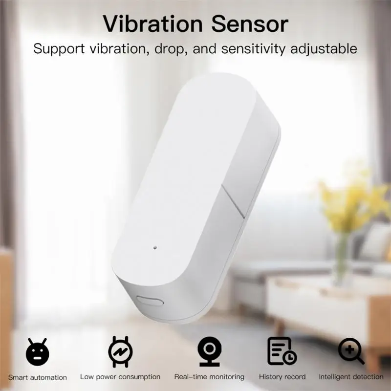 Датчик вибрации Tuya Smart Zigbee, устройство для отслеживания движения с дистанционным управлением, работает с приложением
Датчик вибрации Tuya Smart Zigbee, устройство для отслеживания движения с дистанционным управлением, работает с приложением