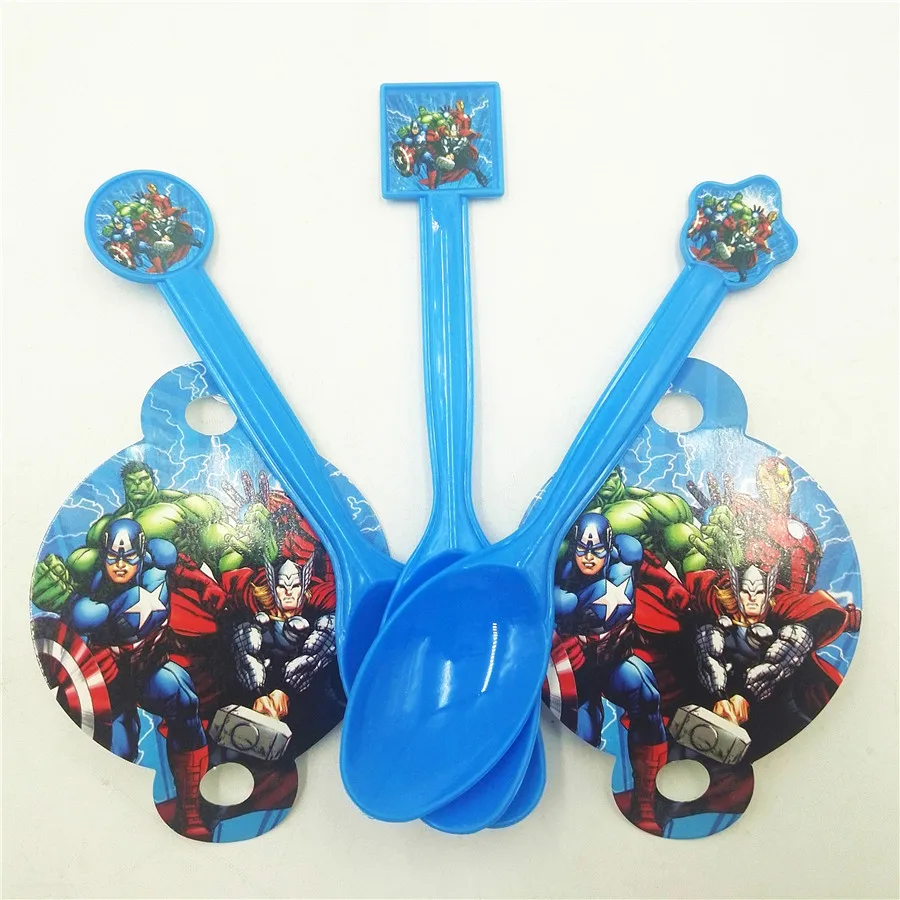 10pc Plastic Spoon Avengers Party Supplies Cartoon Theme Birthday Christmas Festival Party Decoration Superhero Kids Event Favor
10pc Plastic Spoon Avengers Party Supplies Cartoon Theme Birthday Christmas Festival Party Decoration Superhero Kids Event Favor