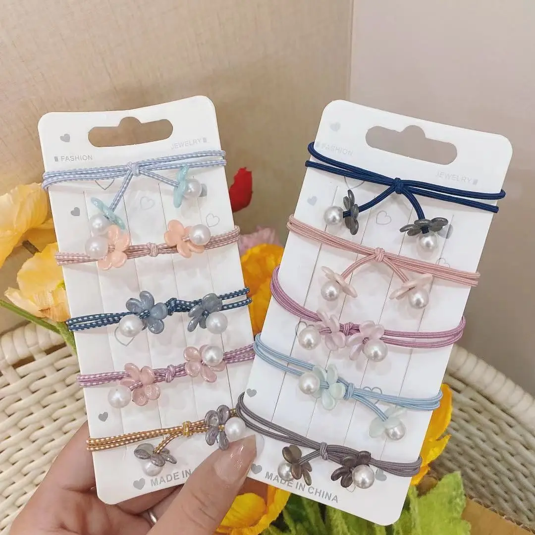 1Pcs Colorful Elegant Flower Pearl Hair Rope Rubber Bands High Elastic Hair Tie Ring Headwear Accessories for Women Random Color
1Pcs Colorful Elegant Flower Pearl Hair Rope Rubber Bands High Elastic Hair Tie Ring Headwear Accessories for Women Random Color