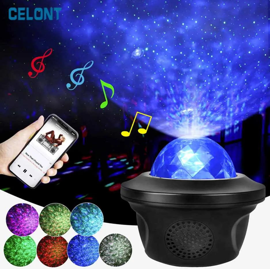 Colorful Starry Sky Galaxy Projector Blueteeth USB Voice Control Music Player LED Night Light USB Charging Projection Lamp Gift
Colorful Starry Sky Galaxy Projector Blueteeth USB Voice Control Music Player LED Night Light USB Charging Projection Lamp Gift