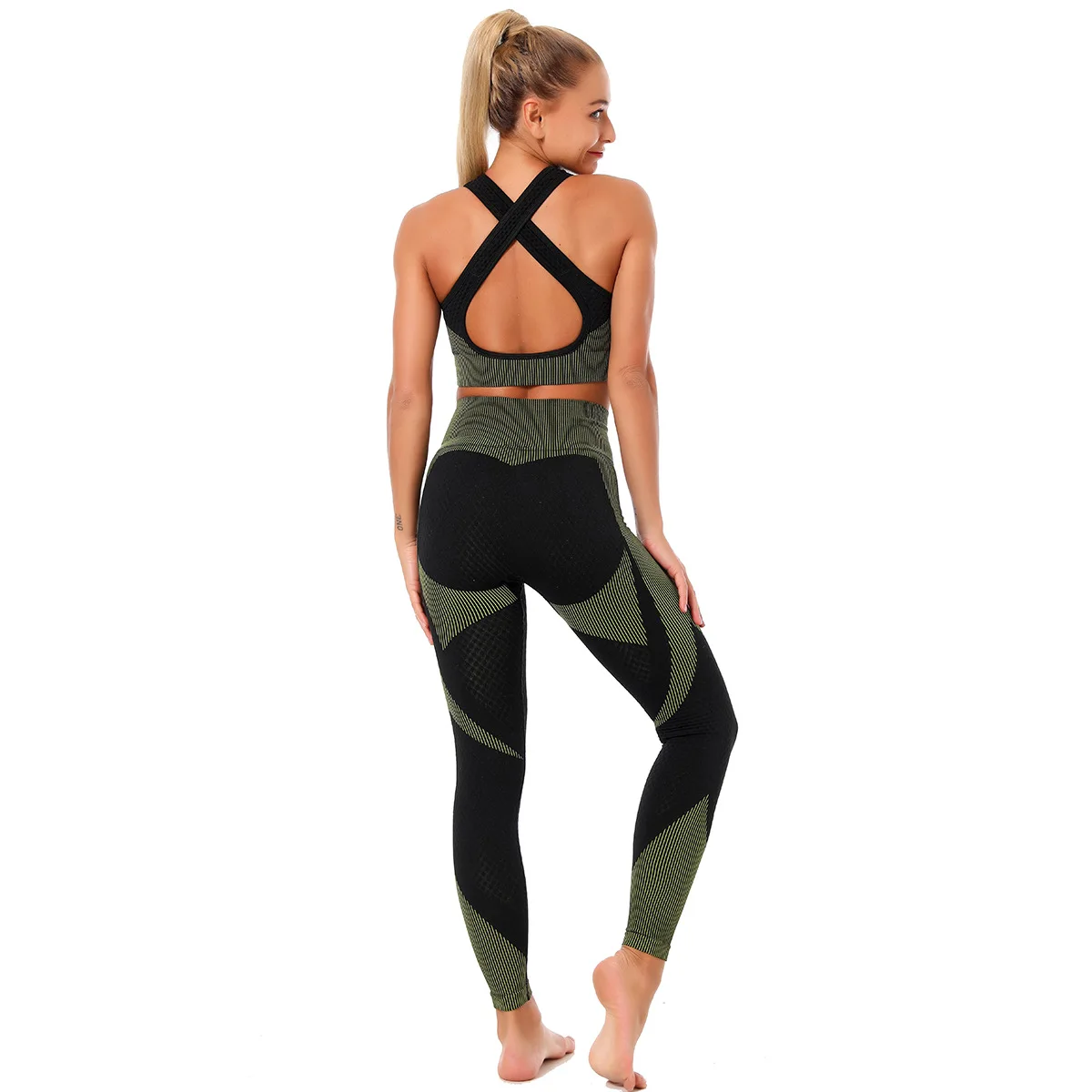 Yoga Female Suits Sports Fitness Bras Kit Women 2 Piece Tracksuit Pant High-Waisted Tights Running Sweat Clothing Matching Sets
Yoga Female Suits Sports Fitness Bras Kit Women 2 Piece Tracksuit Pant High-Waisted Tights Running Sweat Clothing Matching Sets