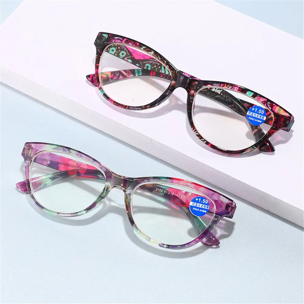 Women Fashion Presbyopia Eyeglasses Ultralight PC Frame Anti Blue-ray Reading Glasses Far Sight Eyewear Vision Care +1.0~+4.0
Women Fashion Presbyopia Eyeglasses Ultralight PC Frame Anti Blue-ray Reading Glasses Far Sight Eyewear Vision Care +1.0~+4.0