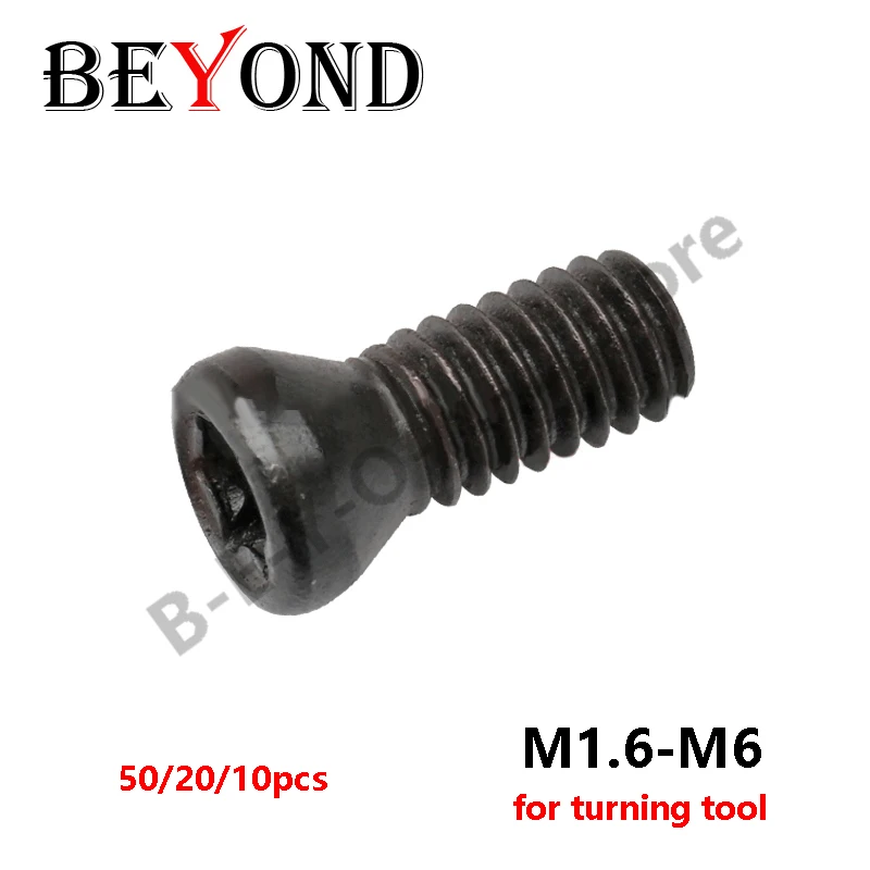 Токарные инструменты BEYOND Шестихуровневый винт Высокопрочный закаленный винт M1.8 M2 M2.2 M2.5 M3 M3.5 M4 M4.5 M5 M6 20/10 шт. Токарный станок с ЧПУ 
Токарные инструменты BEYOND Шестихуровневый винт Высокопрочный закаленный винт M1.8 M2 M2.2 M2.5 M3 M3.5 M4 M4.5 M5 M6 20/10 шт. Токарный станок с ЧПУ