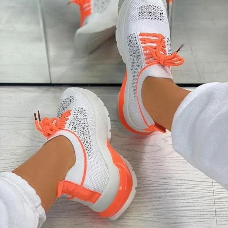 New Sneakers Women's Vulcanize Shoes Rhinestone Ladies Sports Shoes for Women 2021 Lace Up Running Walking Women Shoes
New Sneakers Women's Vulcanize Shoes Rhinestone Ladies Sports Shoes for Women 2021 Lace Up Running Walking Women Shoes