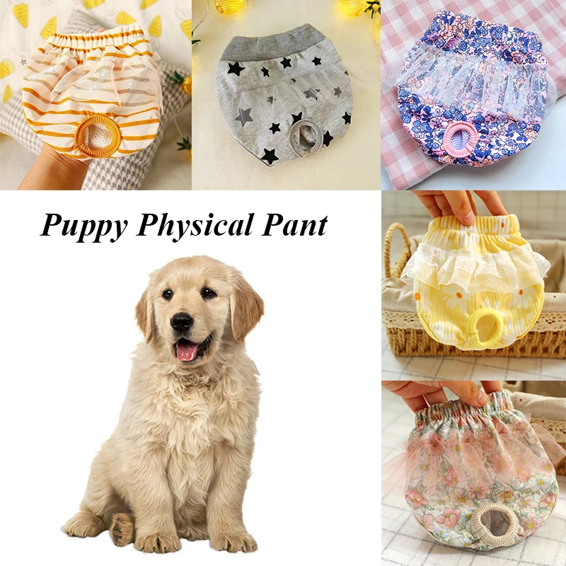 Pet Dogs Printed Physiological Pants Pet Supplies Colorful Cotton Comfortable Princess Sanitary Pant For Dogs Accessories
Pet Dogs Printed Physiological Pants Pet Supplies Colorful Cotton Comfortable Princess Sanitary Pant For Dogs Accessories