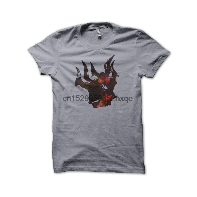 Мужская футболка nevermore shadow fiend Shirt DotA Slate tshirts Женская | одежда