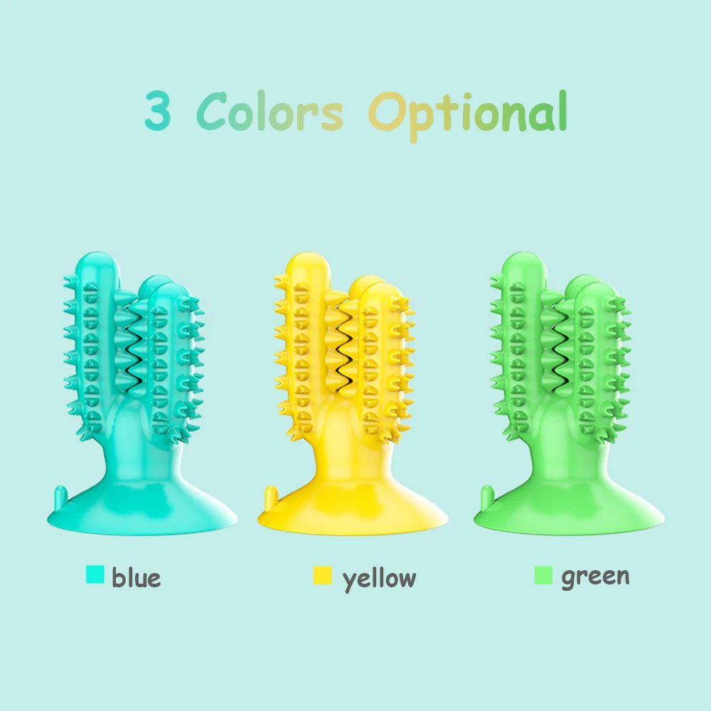 Dog Chew Toys Teeth Cleaning Toy Cactus-Shaped Toy Interactive Dog Toys with Suction for Dogs
Dog Chew Toys Teeth Cleaning Toy Cactus-Shaped Toy Interactive Dog Toys with Suction for Dogs