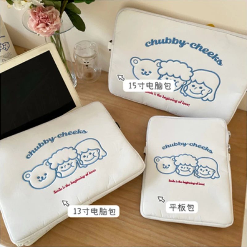 Cute Tablet Case For IPad 11 13 15inch Cotton Laptop Sleeve Bag Korean Ins Soft Liner Bag Travel Business Laptop IPad Bags WY270
Cute Tablet Case For IPad 11 13 15inch Cotton Laptop Sleeve Bag Korean Ins Soft Liner Bag Travel Business Laptop IPad Bags WY270