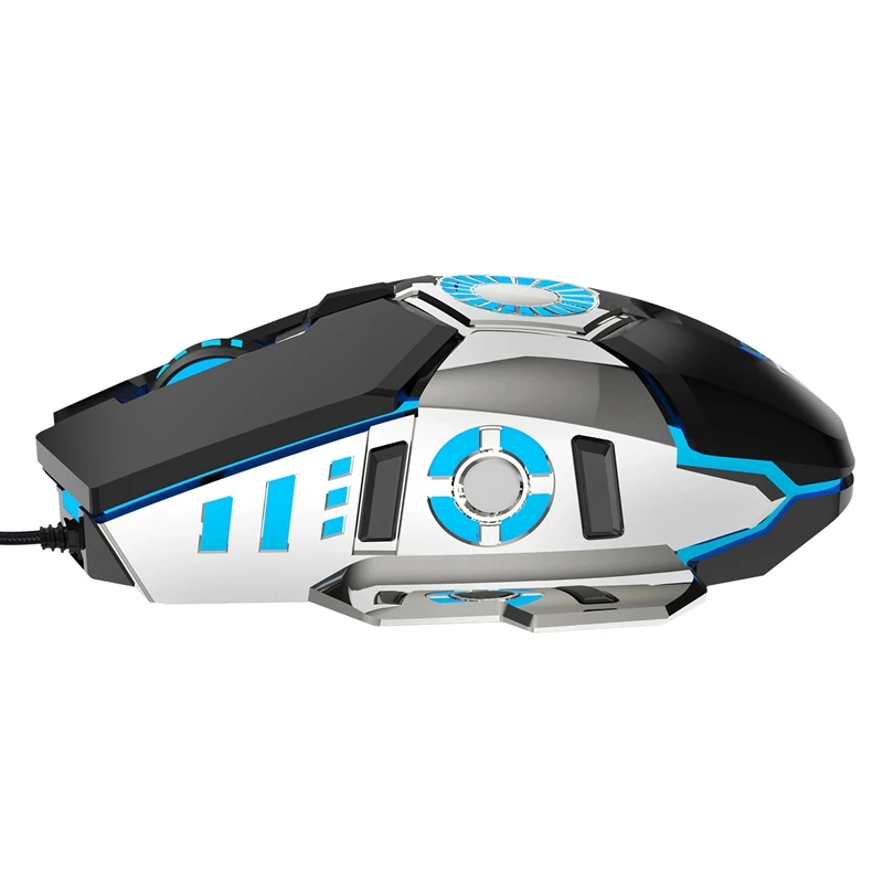 HXSJ J700 Macro Programming Wired Mouse Colorful Glowing Gaming Mouse for Gamers for Desktop Computers and Notebooks
HXSJ J700 Macro Programming Wired Mouse Colorful Glowing Gaming Mouse for Gamers for Desktop Computers and Notebooks