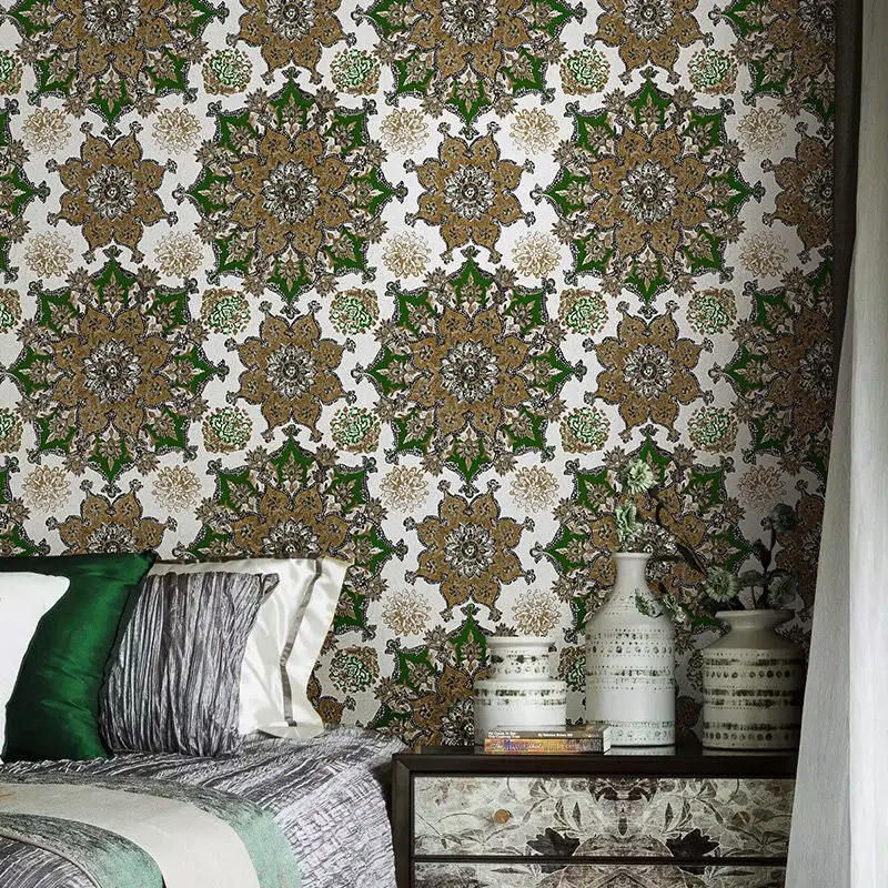 Bedroom Non Adhesive Bohemian Nordic Style TV Background Wall Sticker Living Room Water and Moisture-proof Non-woven Wallpaper
Bedroom Non Adhesive Bohemian Nordic Style TV Background Wall Sticker Living Room Water and Moisture-proof Non-woven Wallpaper