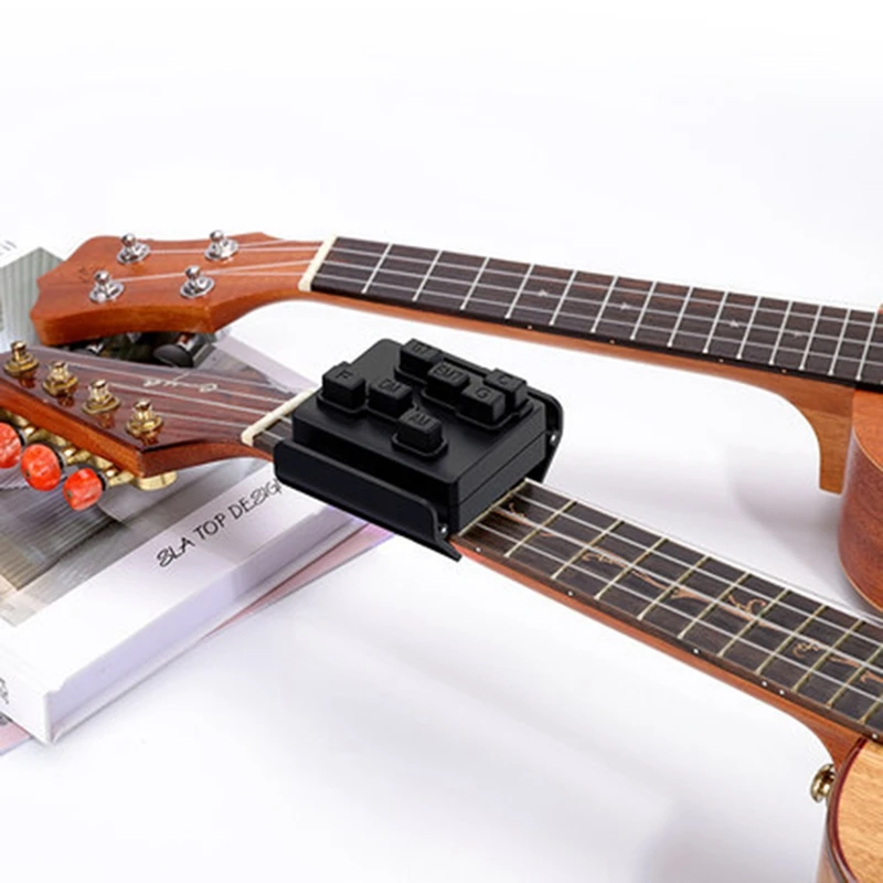 Ukulele Assist Chord Assisted Learning Tools Aid for Ukulele Beginners with Seven Universal Chords(Black)
Ukulele Assist Chord Assisted Learning Tools Aid for Ukulele Beginners with Seven Universal Chords(Black)