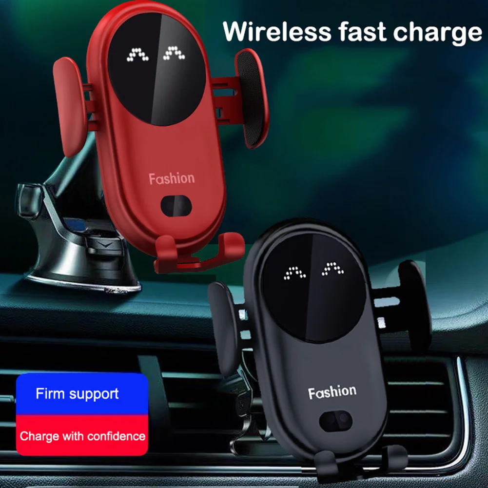 Wireless Car Charger Holder Phone Charging Holder Smart Infrared Sensor Magnetic Charging Stand Holder For IPhone Samsung Xiaomi
Wireless Car Charger Holder Phone Charging Holder Smart Infrared Sensor Magnetic Charging Stand Holder For IPhone Samsung Xiaomi