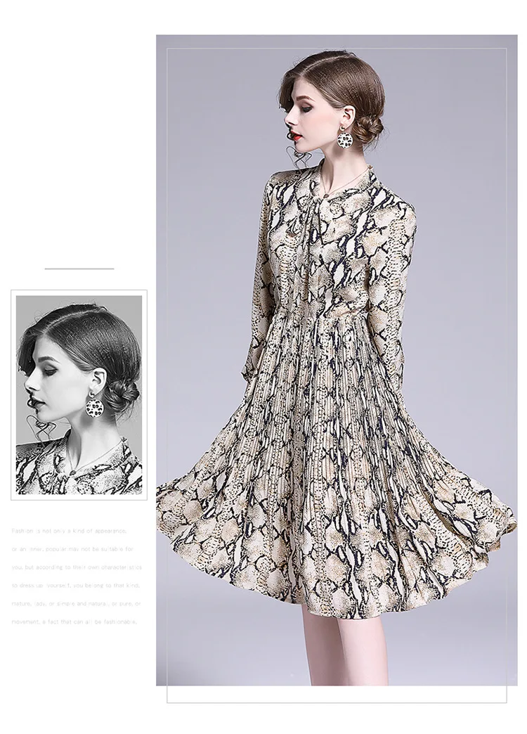 2021 Spring And Summer New Leopard Dress Wild Streamer Pleated Print Dresses Thin Chiffon A-line Skirt Vestidos Ladies Skirts
2021 Spring And Summer New Leopard Dress Wild Streamer Pleated Print Dresses Thin Chiffon A-line Skirt Vestidos Ladies Skirts