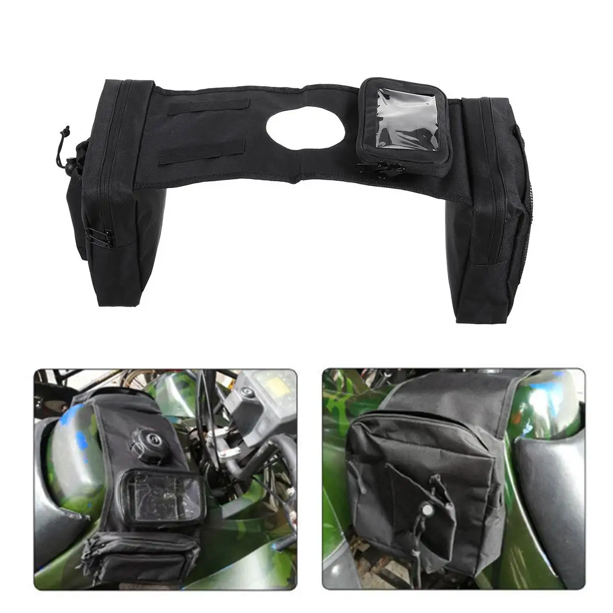 Waterproof ATV Motorcycle Tank Bag with Phone Pouch for Honda for Kawasaki for Suzuki Saddle Bags Storage Bag
Waterproof ATV Motorcycle Tank Bag with Phone Pouch for Honda for Kawasaki for Suzuki Saddle Bags Storage Bag