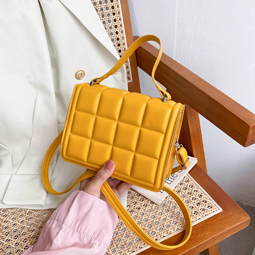 Vintage Women Checkered PU Leather Solid Color Crossbody Messenger Shoulder Bag Casual Ladies Mini Handbags Flap Purse
Vintage Women Checkered PU Leather Solid Color Crossbody Messenger Shoulder Bag Casual Ladies Mini Handbags Flap Purse