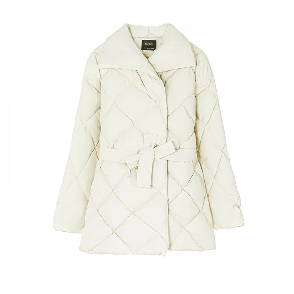 2021Toppies Winter Coat Women Double Breasted Puffer Jacket Korean Ladies Parkas Lace Up Cottonpadded Clothes Warm Outwear
2021Toppies Winter Coat Women Double Breasted Puffer Jacket Korean Ladies Parkas Lace Up Cottonpadded Clothes Warm Outwear