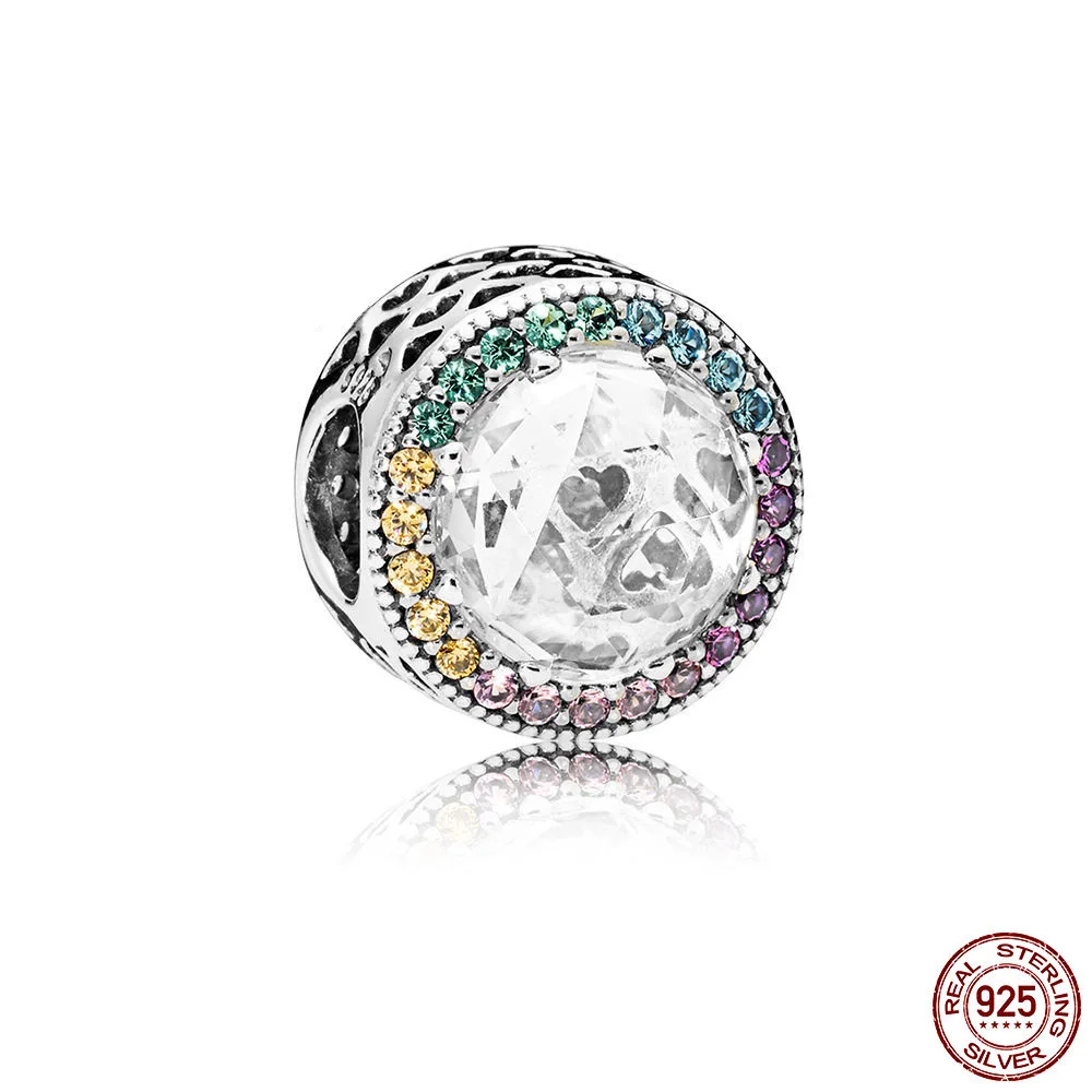 Classic Openwork Heart 925 Sterling Silver Bead Sparkling Color Edge Gem Charm Fit Original Pandora Bracelet Women Jewelry Gift
Classic Openwork Heart 925 Sterling Silver Bead Sparkling Color Edge Gem Charm Fit Original Pandora Bracelet Women Jewelry Gift