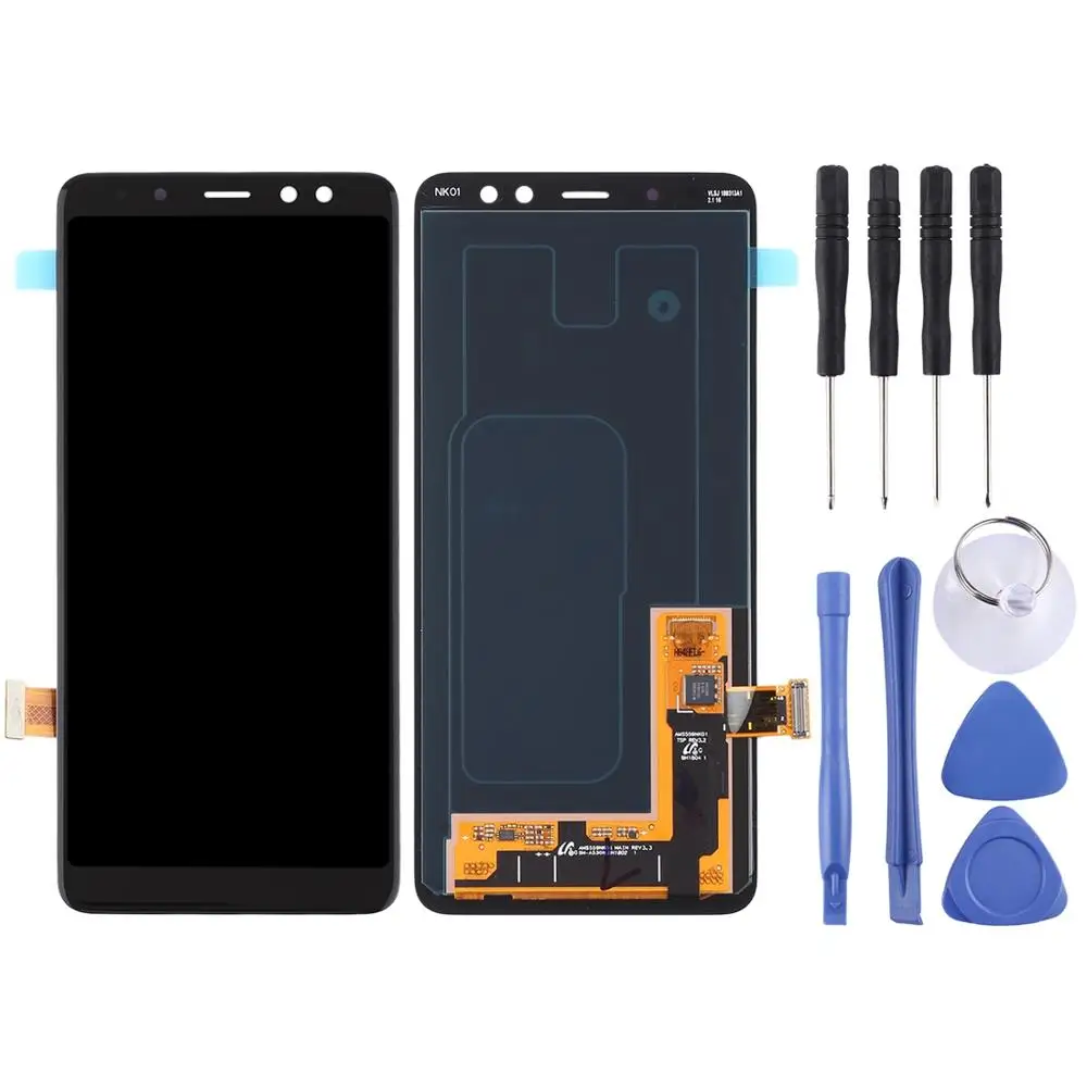 Для Galaxy A8 (2018) / A5 (2018) / A530 ЖК-экран и дигитайзер полная сборка (черный)
Для Galaxy A8 (2018) / A5 (2018) / A530 ЖК-экран и дигитайзер полная сборка (черный)