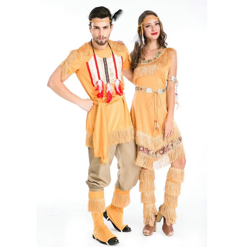 High Quality Hot Indian Costume Womens men Pocahontas Adult Fancy Dress Cosplay Costume Halloween Costume
High Quality Hot Indian Costume Womens men Pocahontas Adult Fancy Dress Cosplay Costume Halloween Costume