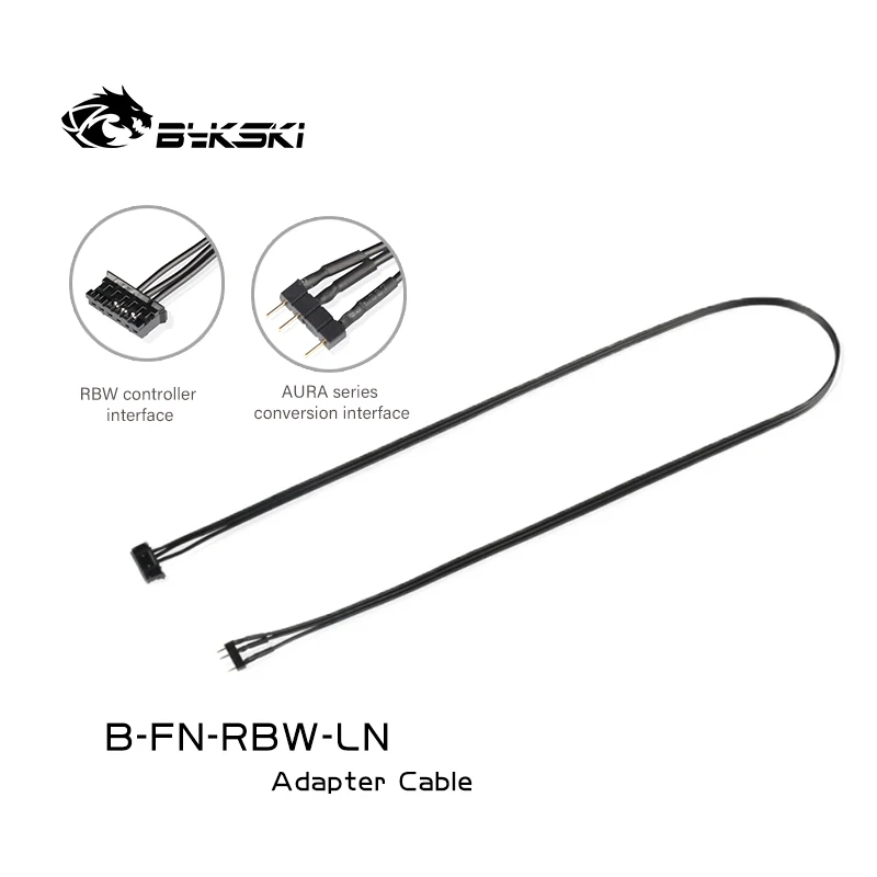 Bykski B-FN-RBW-LN, ПК кабель адаптера вентилятора, 3 Pin To 6 Pin SYNC Line To M/B 5V ASUS AURA
Bykski B-FN-RBW-LN, ПК кабель адаптера вентилятора, 3 Pin To 6 Pin SYNC Line To M/B 5V ASUS AURA