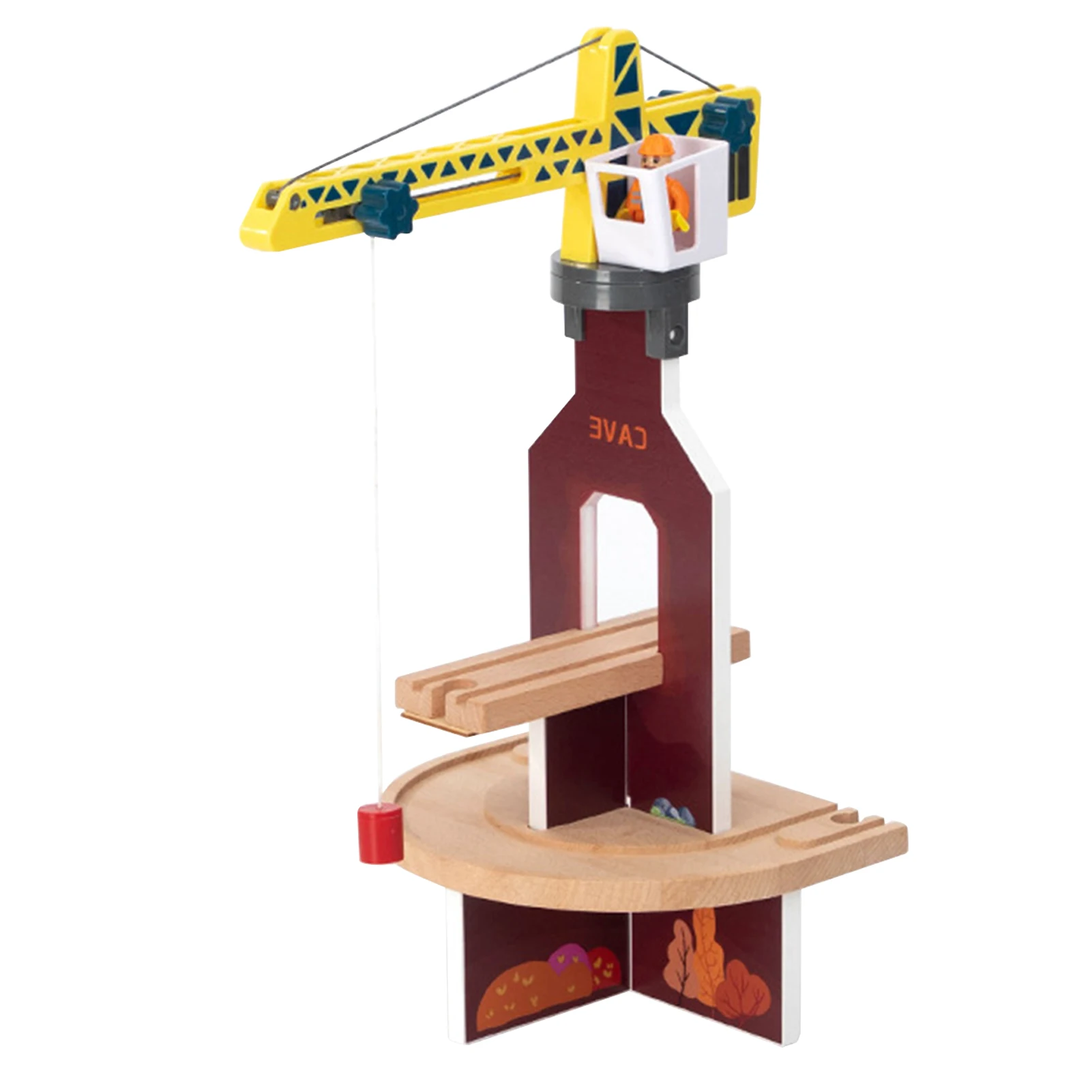 Construction Crane Safe Toy Compatible Wooden Track Creativity Building Blocks Construction Mechanical Tool For Children
Construction Crane Safe Toy Compatible Wooden Track Creativity Building Blocks Construction Mechanical Tool For Children